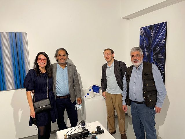 Dynamique du bleu — 2021 · Galerie Denise René, Paris