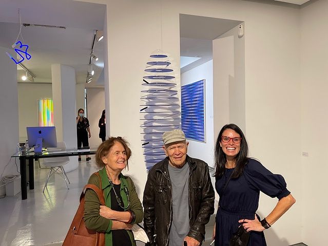 Dynamique du bleu — 2021 · Galerie Denise René, Paris