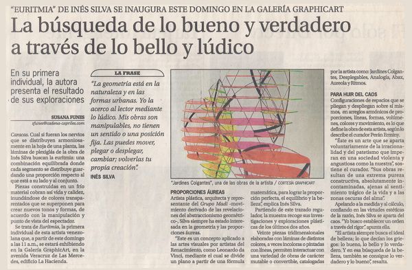 El Nacional: La búsqueda de lo bueno y verdadero a través de lo bello y lúdico
