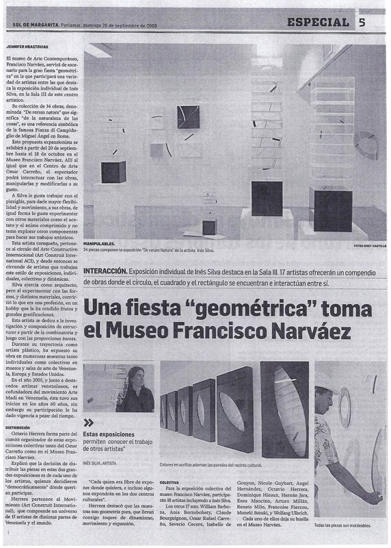 Sol de Margarita: Una fiesta geométrica toma el Museo Francisco Narváez