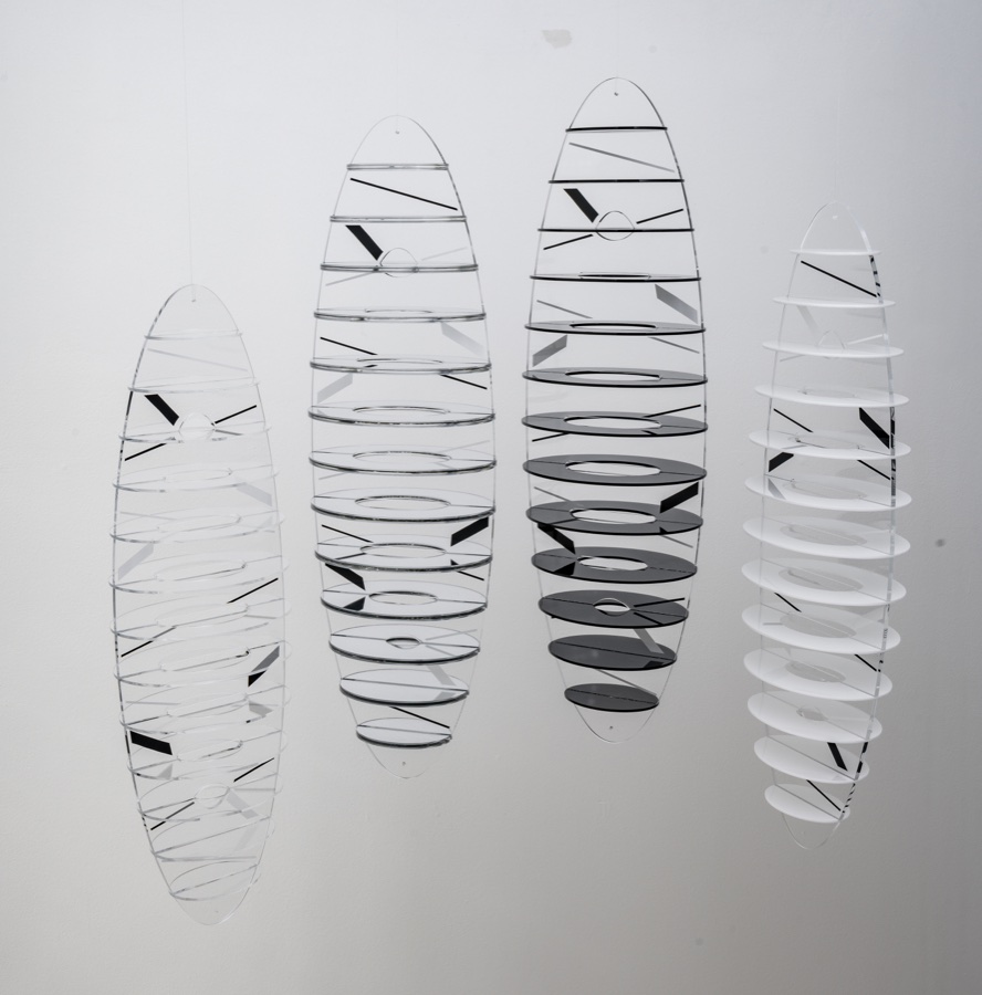 Jardín Colgante E, T, B & N — Inés Silva
