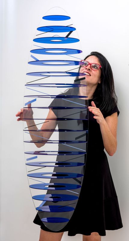 Inés Silva with Jardín Colgante A, 2019